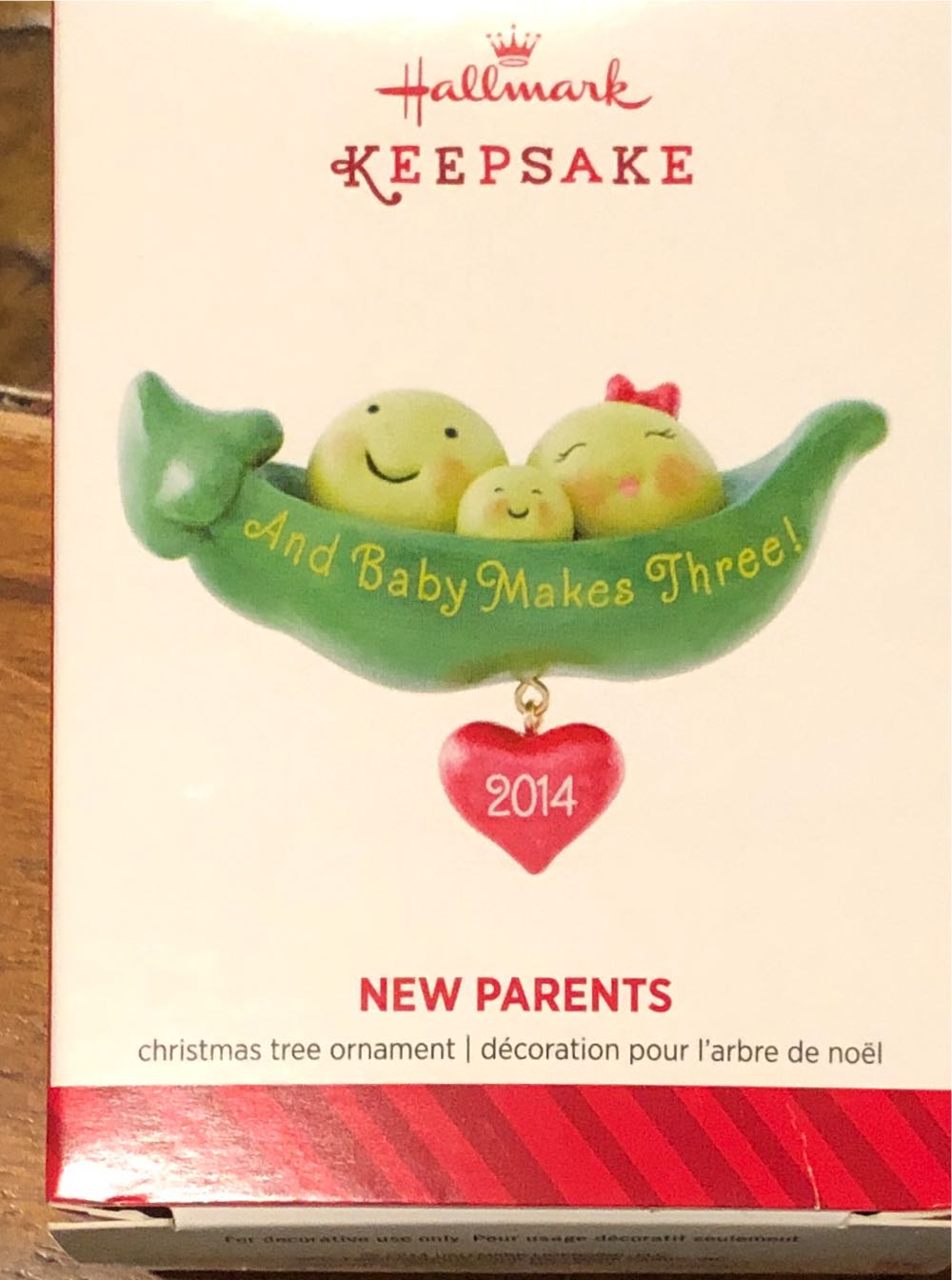 New Parents  ornament collectible [Barcode 795902457877] - Main Image 2