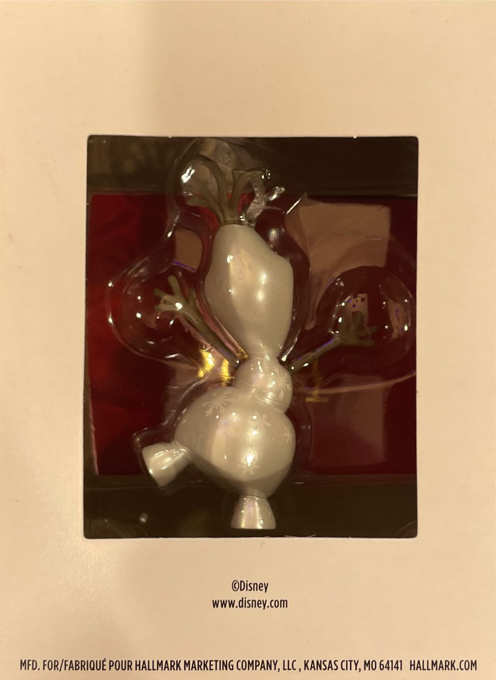 Olaf  (Frozen) ornament collectible [Barcode 763795746521] - Main Image 2