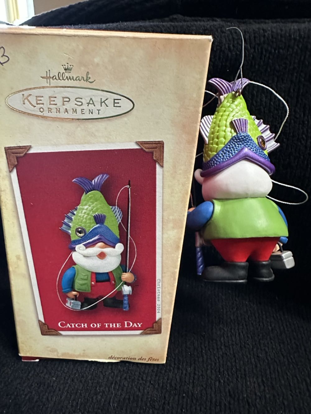 Catch Of The Day  (Fishing) ornament collectible [Barcode 015012814453] - Main Image 3