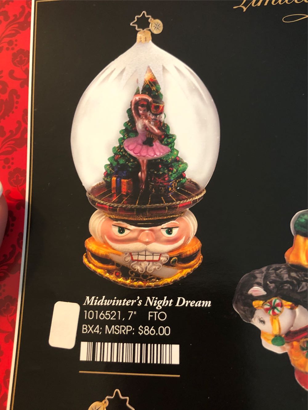 Midwinter’s Night Dream  ornament collectible - Main Image 2