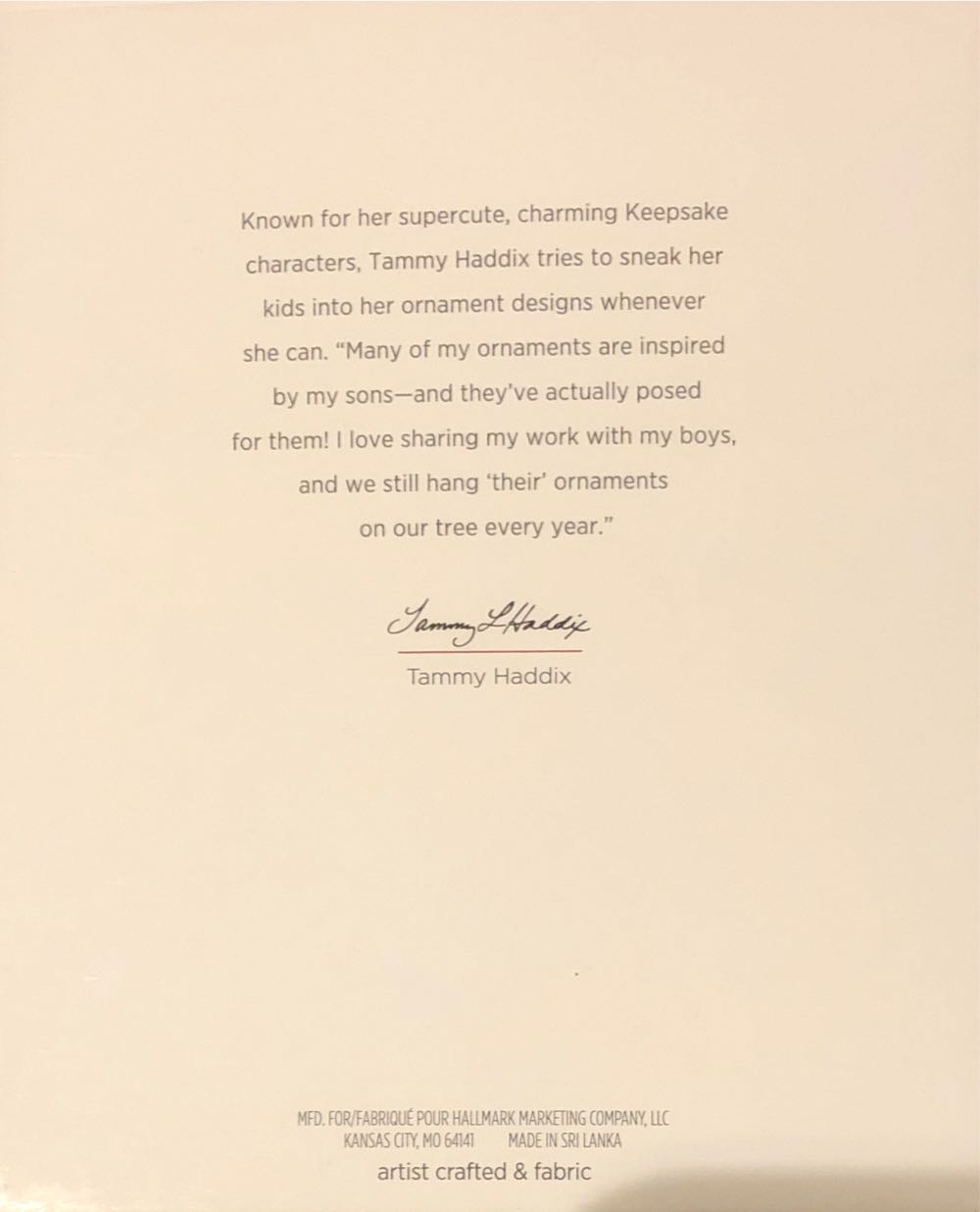 Like Dad, Like Son - Father/Son (Family) ornament collectible [Barcode 763795297115] - Main Image 3