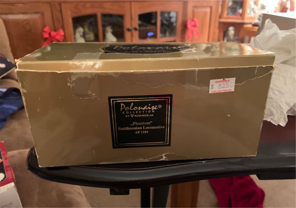 Phantom Smithsonian Locomotive  ornament collectible [Barcode 086131379987] - Main Image 2