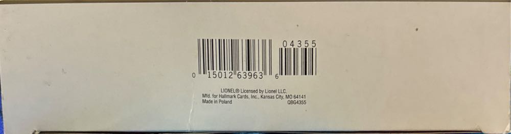 Blue Comet Locomotive Train - Blown Glass Trains (Trains) ornament collectible [Barcode 015012639636] - Main Image 4