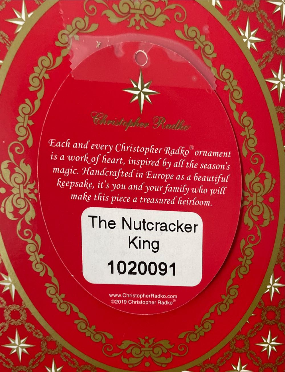The Nutcracker King 2019  ornament collectible - Main Image 2