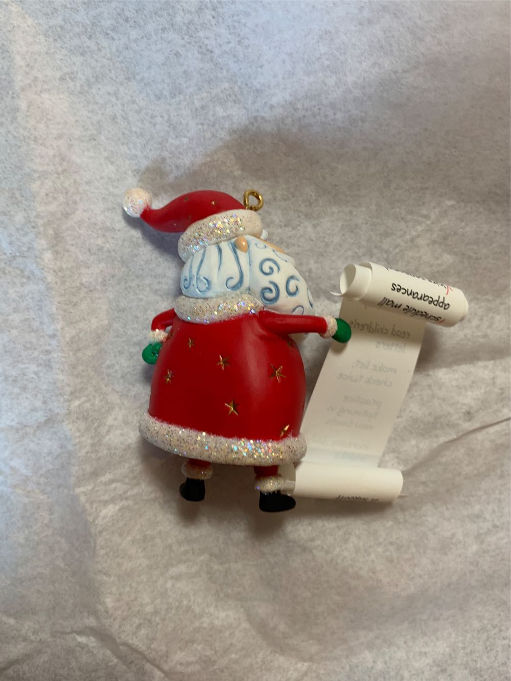 So Much To Do! - Santa (Santa) ornament collectible [Barcode 015012822380] - Main Image 4