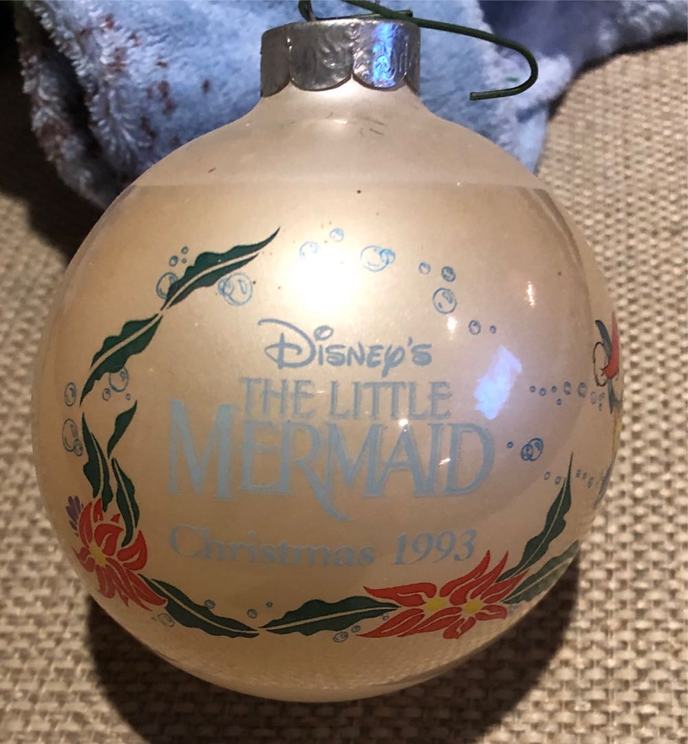 The Little Mermaid Glass Ball  (Disney) ornament collectible - Main Image 2