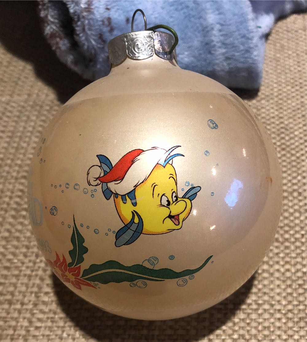 The Little Mermaid Glass Ball  (Disney) ornament collectible - Main Image 3