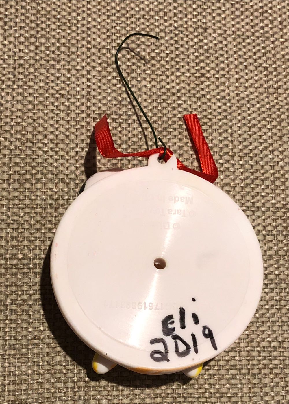 Handpainted Mickey Mouse Ornament  (Handmade By Eli) ornament collectible - Main Image 2