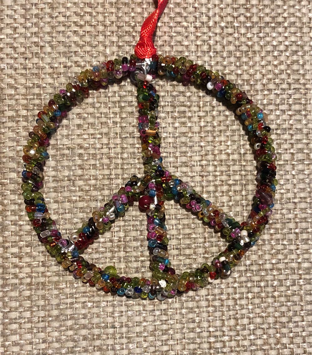 Peace Sign Ornament  ornament collectible - Main Image 2