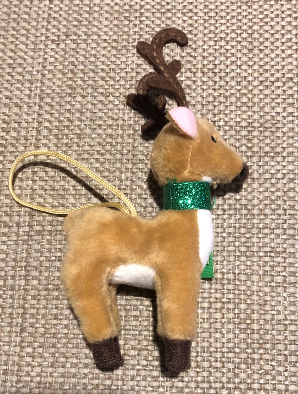 Plush Deer Ornament  ornament collectible - Main Image 2