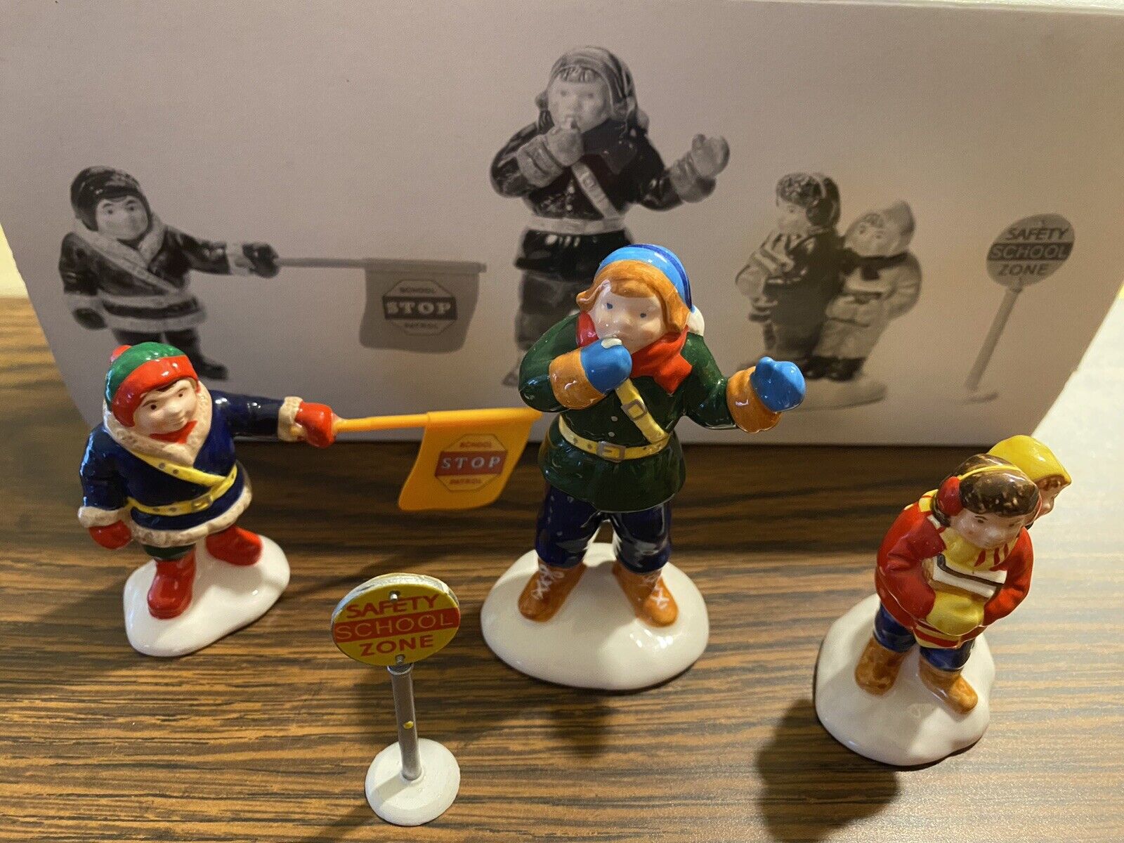 Safety Patrol - The Original Snow Village (Department 56) ornament collectible - Main Image 3