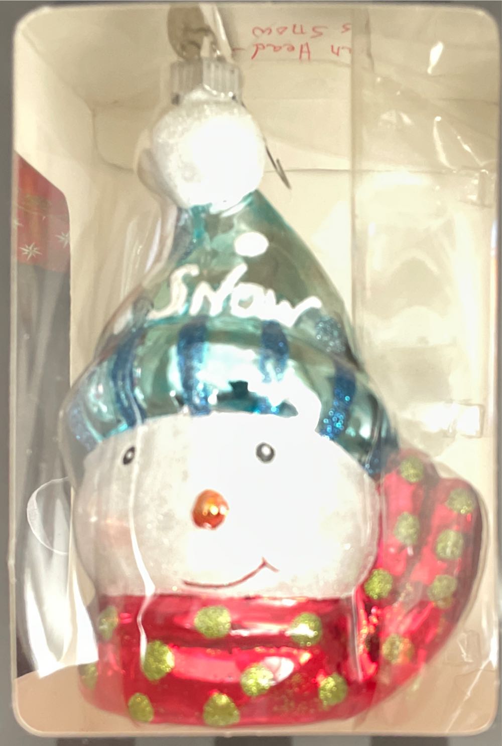 Tinker Bell On Christmas Ribbon