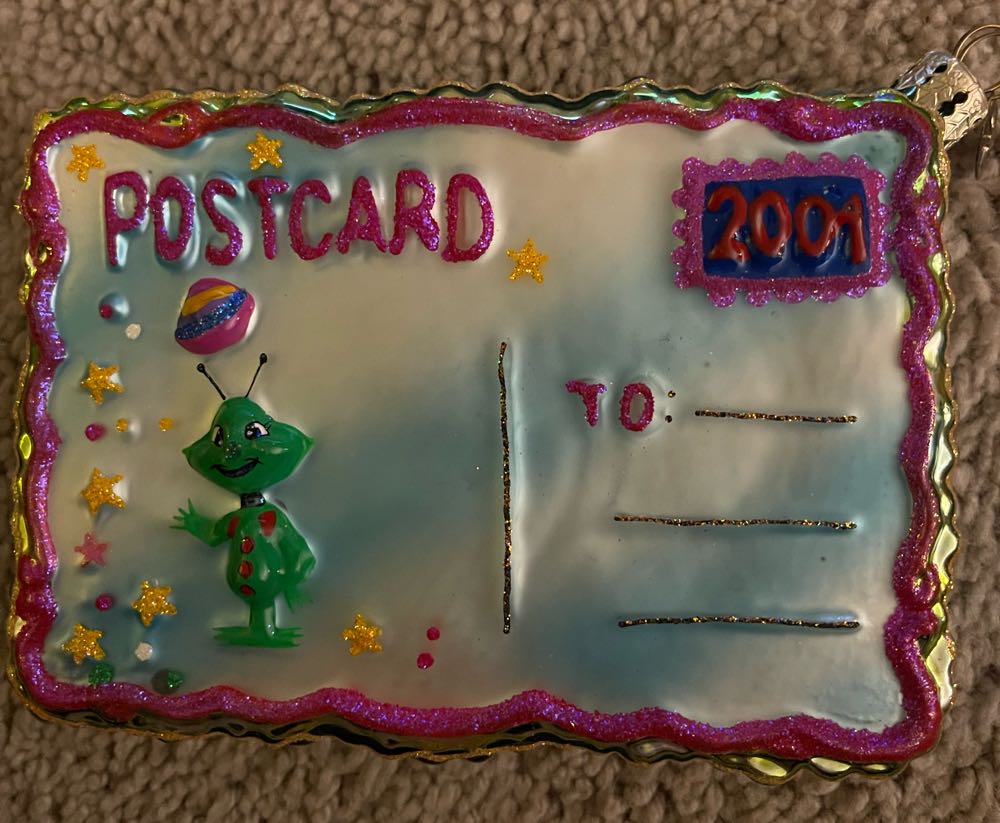 Holiday Astro Card 2001 - 0102470 (Postcard) ornament collectible - Main Image 2