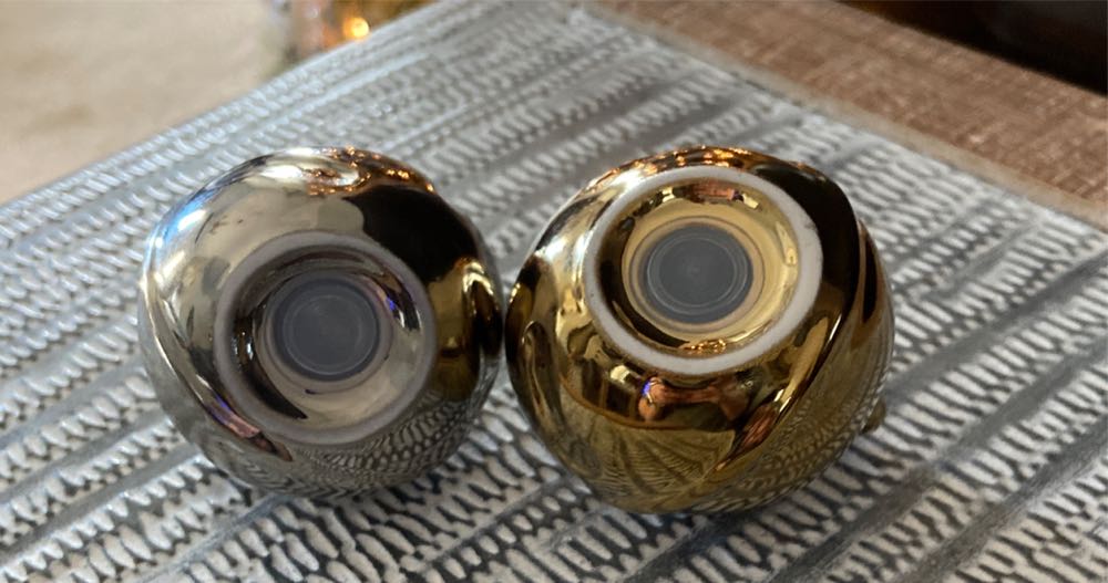 Christmas. Salt & Pepper. Bells.  ornament collectible - Main Image 3