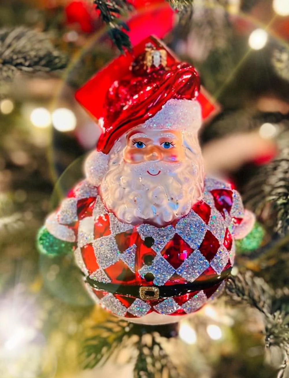 Ho Ho Harlequin  ornament collectible - Main Image 2