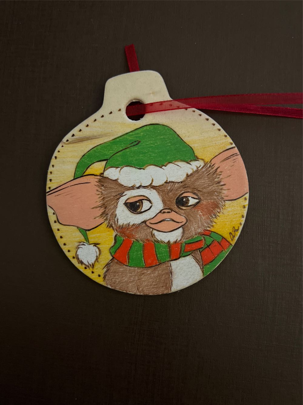 Woodcut (Gizmo)  ornament collectible - Main Image 1