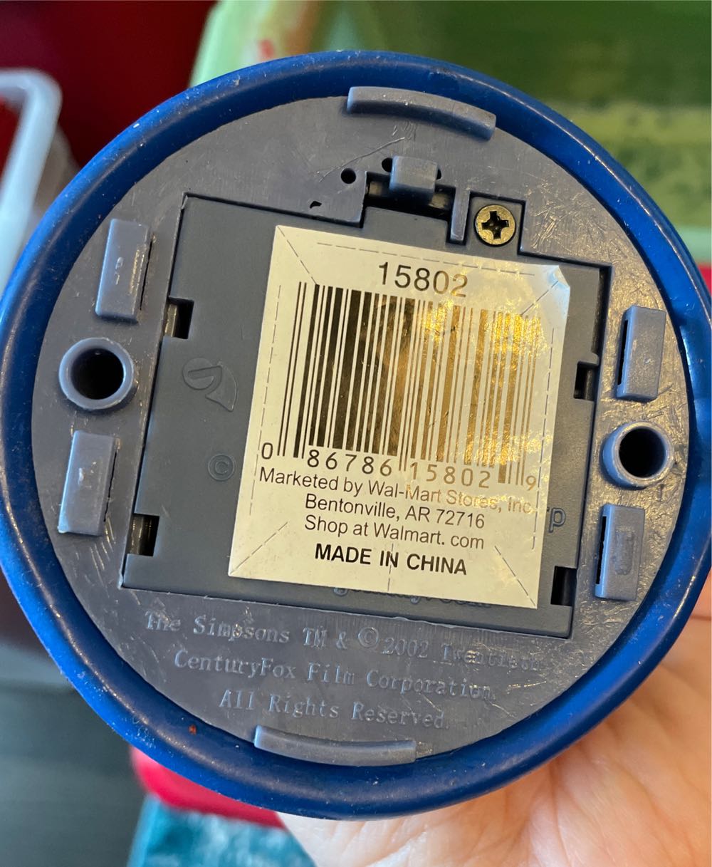 The Simpsons - Caroling Bart  ornament collectible [Barcode 086786158029] - Main Image 3