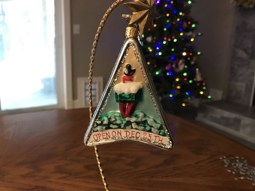 2 Xmas Tags Seabird And Tree  ornament collectible - Main Image 2