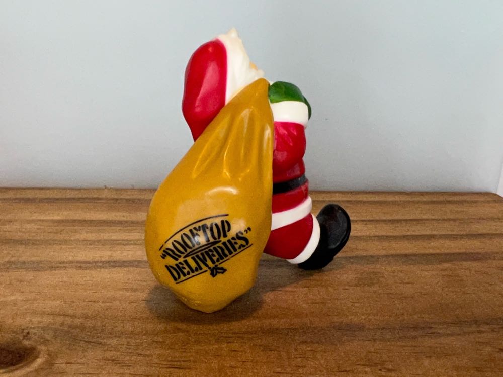 Santa Rooftop Deliveries - Merry Minatures (Santa) ornament collectible - Main Image 2