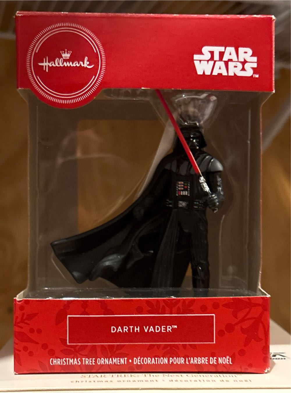 Hallmark Christmas Ornament Star Wars Darth Vader With Lightsaber  ornament collectible [Barcode 763795643110] - Main Image 2