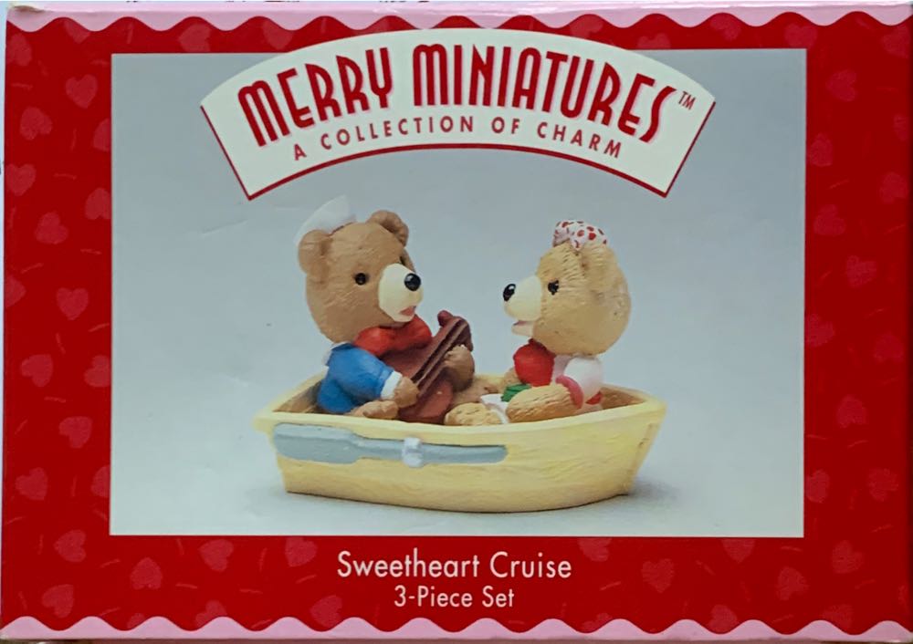 Sweetheart Cruise - Merry Miniatures (Bears, Valentine) ornament collectible [Barcode 015012307863] - Main Image 1