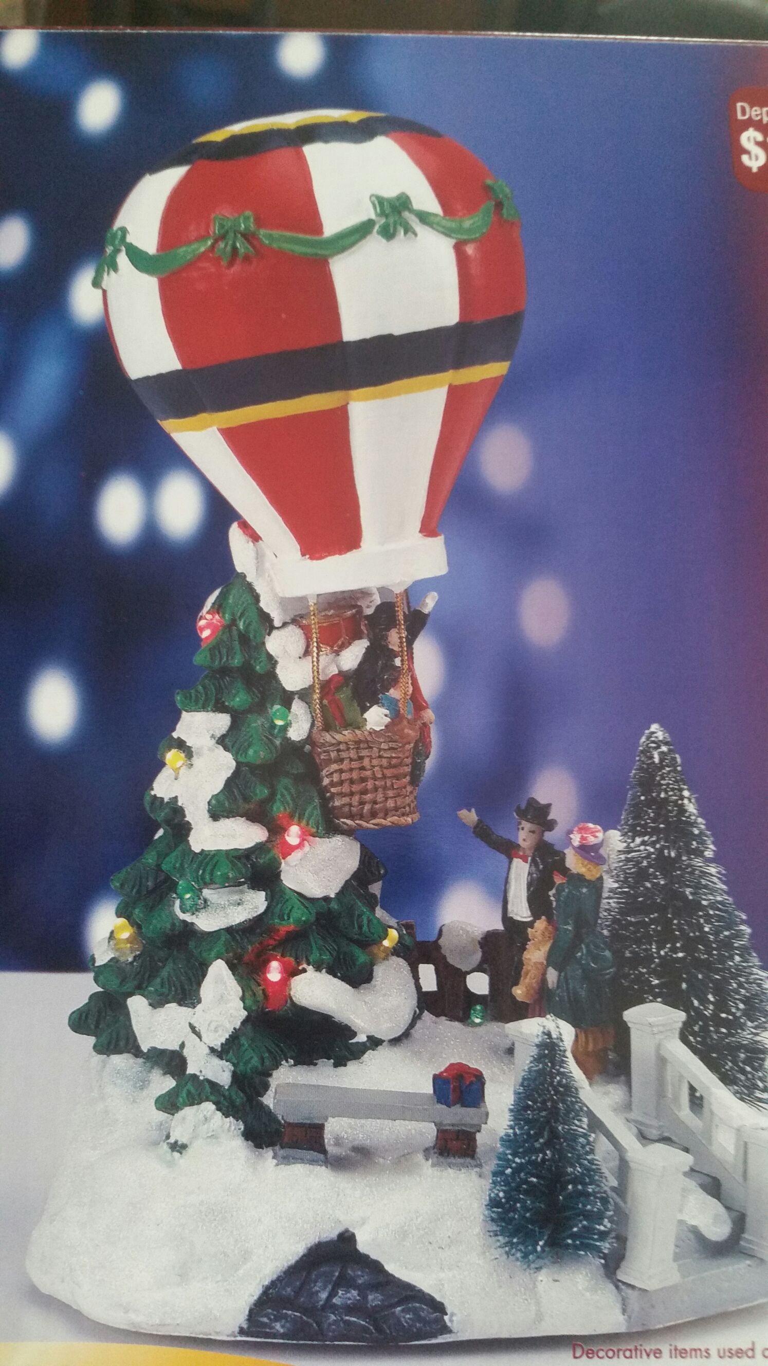 Porcelain White And Blue Snowman