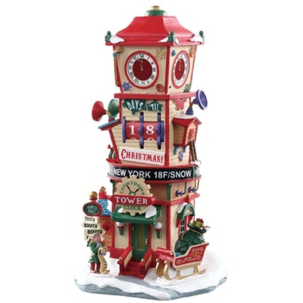 B Countdown Clock Tower - Santas Wonderland (Santas Wonderland) ornament collectible [Barcode 728162733337] - Main Image 2