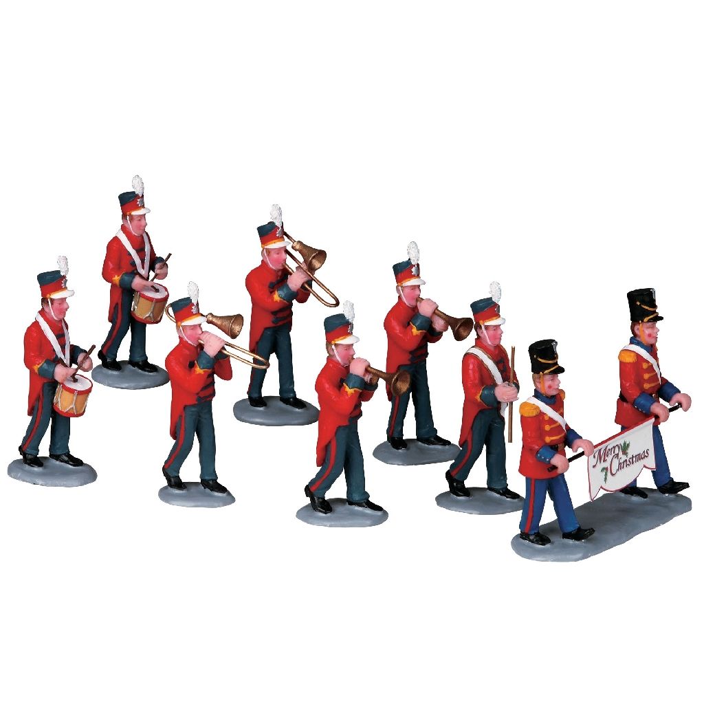 Christmas Parade Marching Band - Lemax Figurines (Christmas) ornament collectible [Barcode 0728162937667] - Main Image 2