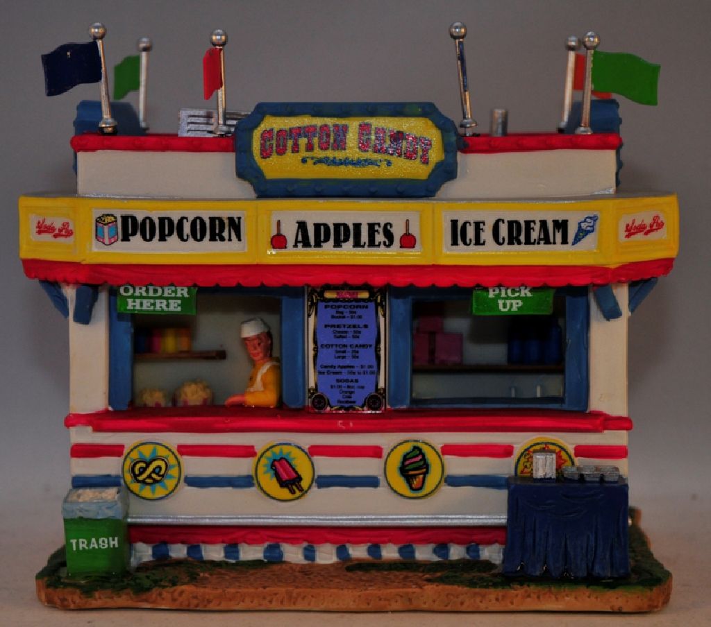 #85694 Carnival Snack Shack - Lemax Carnival (Lighted Building) ornament collectible [Barcode 728162856944] - Main Image 2