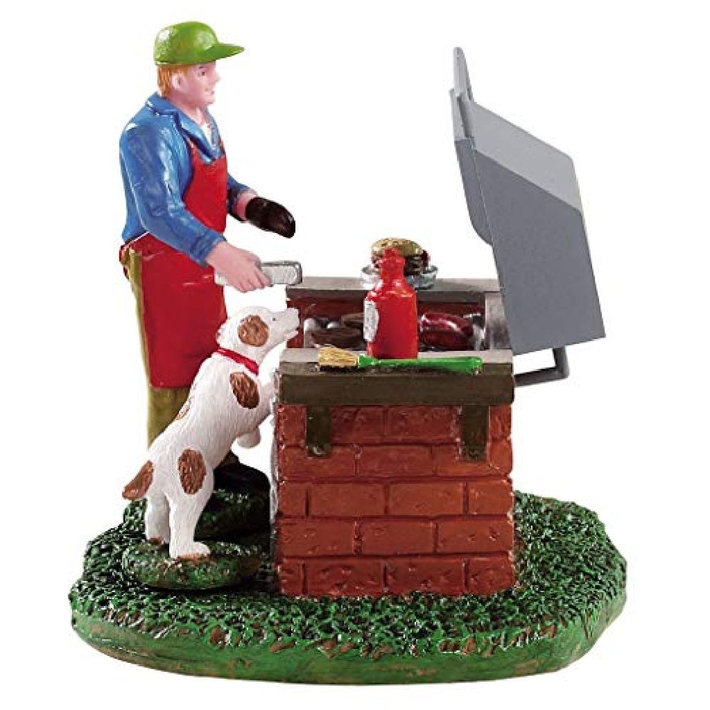 BBQ Weekend - Lemax Summer Americana (Lemax Summer Americana) ornament collectible [Barcode 728162934062] - Main Image 1