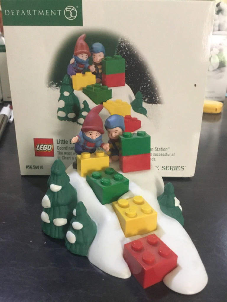 Little Builders - North pole series (Lego) ornament collectible [Barcode 734409191648] - Main Image 2