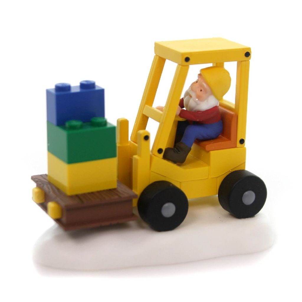 Brick Lift - North Pole Series Accessory (Lego) ornament collectible [Barcode 734409191631] - Main Image 2