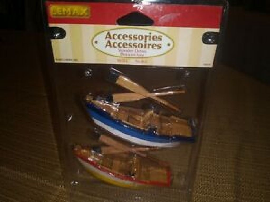 Wooden Dories - 14629 - Plymouth Corners (Accessories) ornament collectible [Barcode 728162146298] - Main Image 2