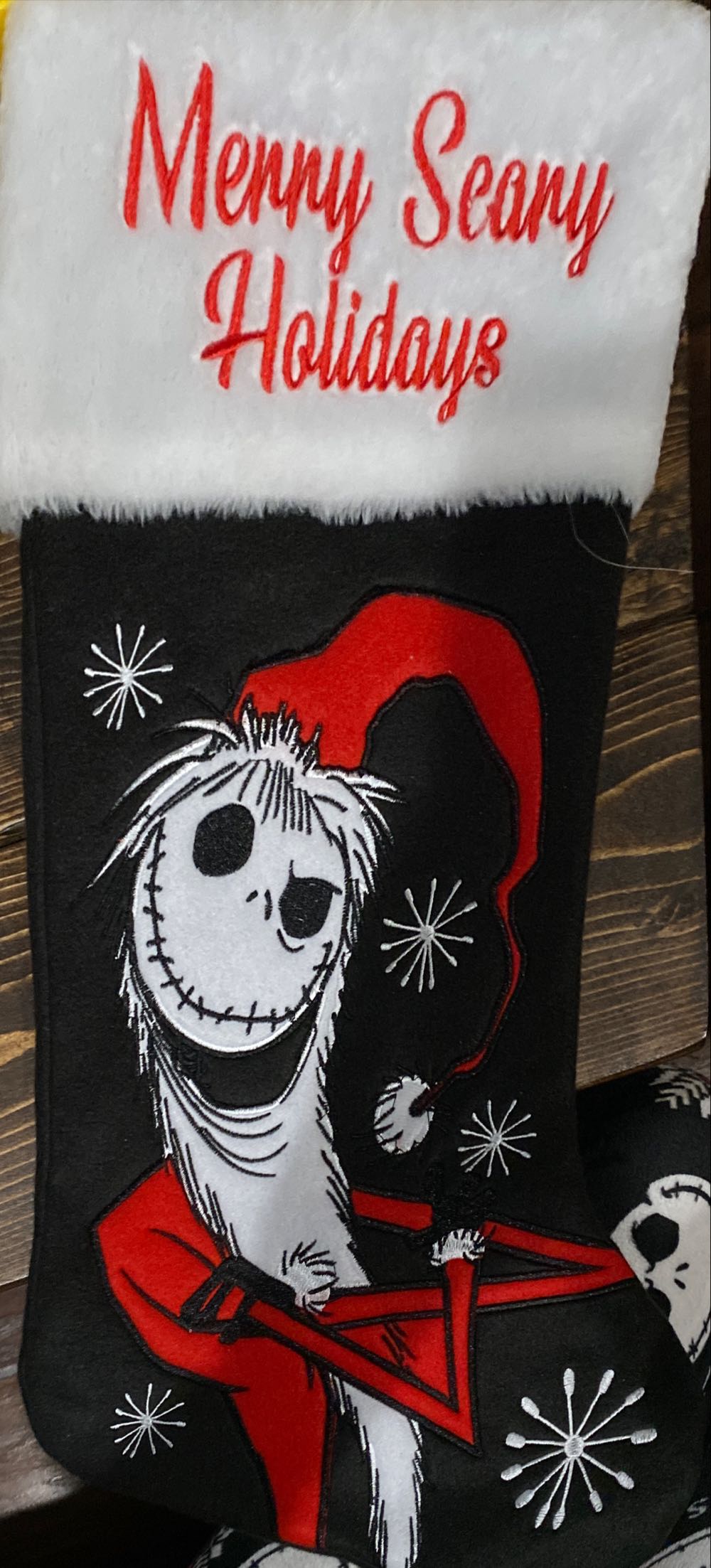 Nightmare Before Christmas Stocking  ornament collectible - Main Image 2