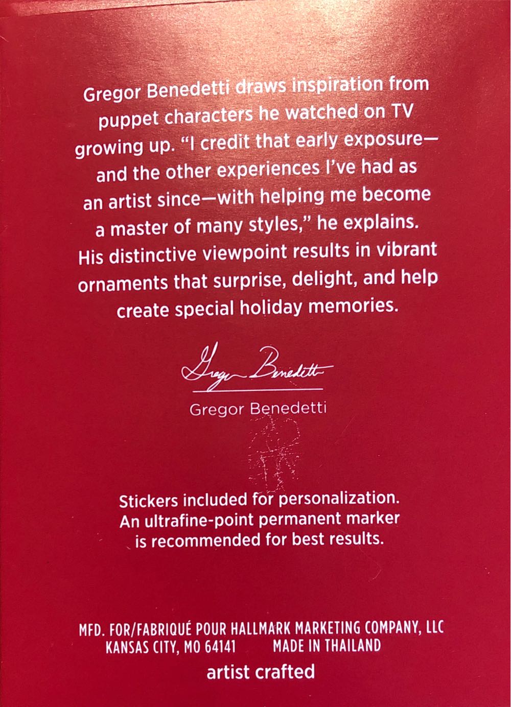 Basketball Snowman  (Personalized) ornament collectible [Barcode 763795590056] - Main Image 3