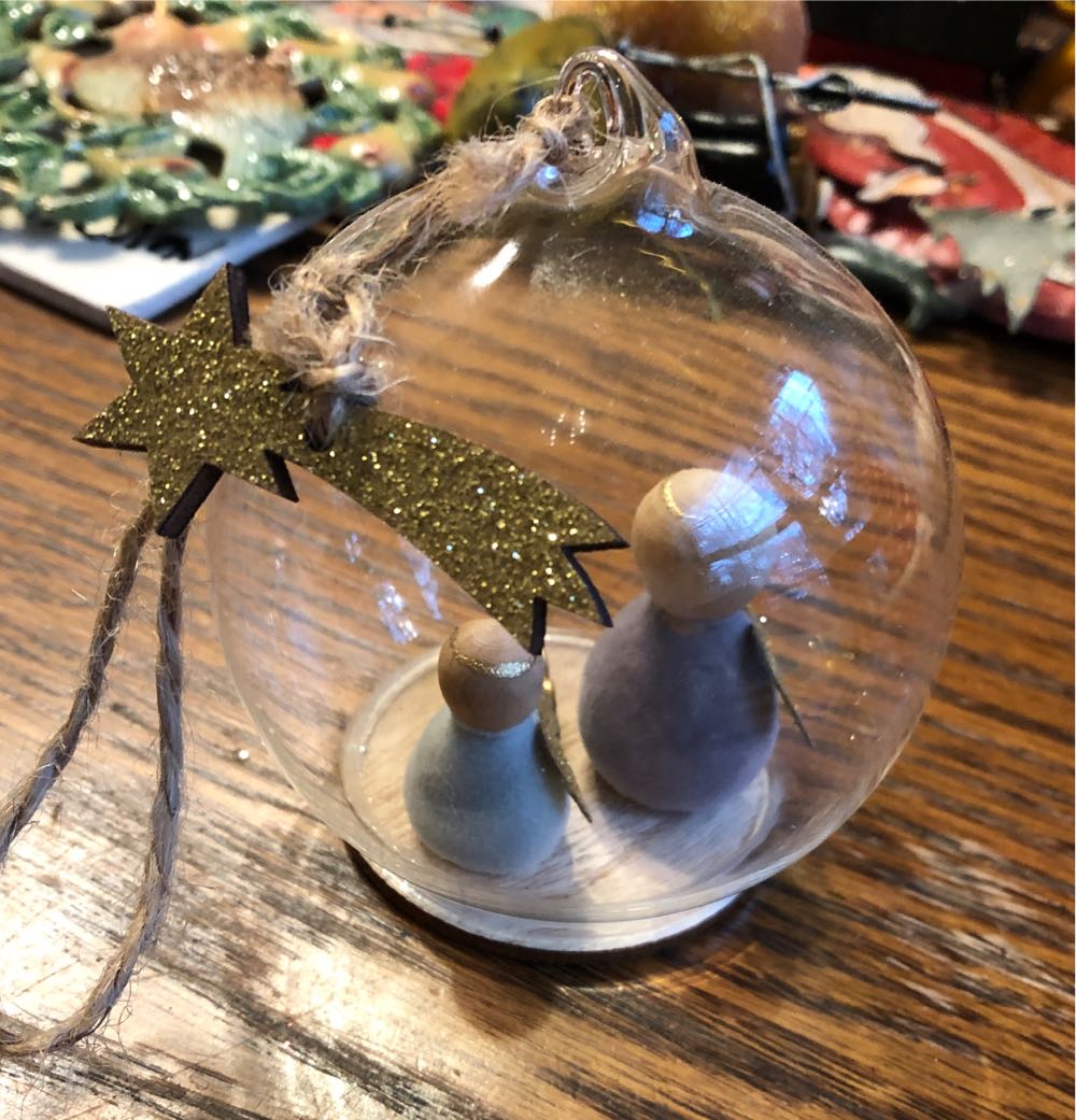 Glass Ball Nativity  (Nativity) ornament collectible - Main Image 2