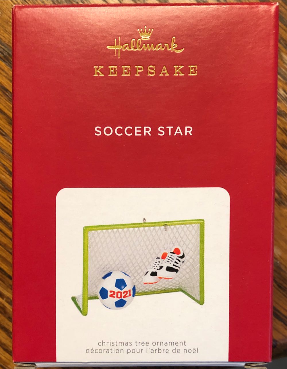 Soccer Star  (Soccer) ornament collectible [Barcode 763795668809] - Main Image 2