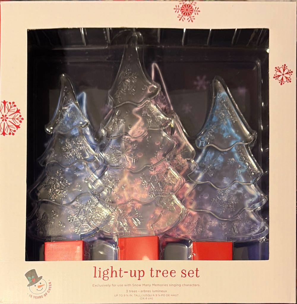 Hallmark Continuity Snow Many Memories Snowmen: Light Up Tree Set - Snow Many Memories (Snowmen, Trees) ornament collectible [Barcode 763795441716] - Main Image 2