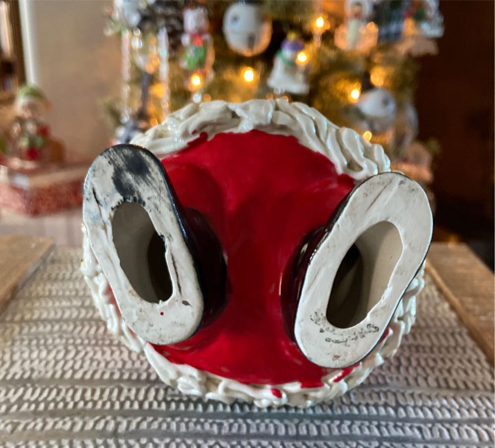 Christmas Vintage. Santa. Spaghetti.  ornament collectible - Main Image 4