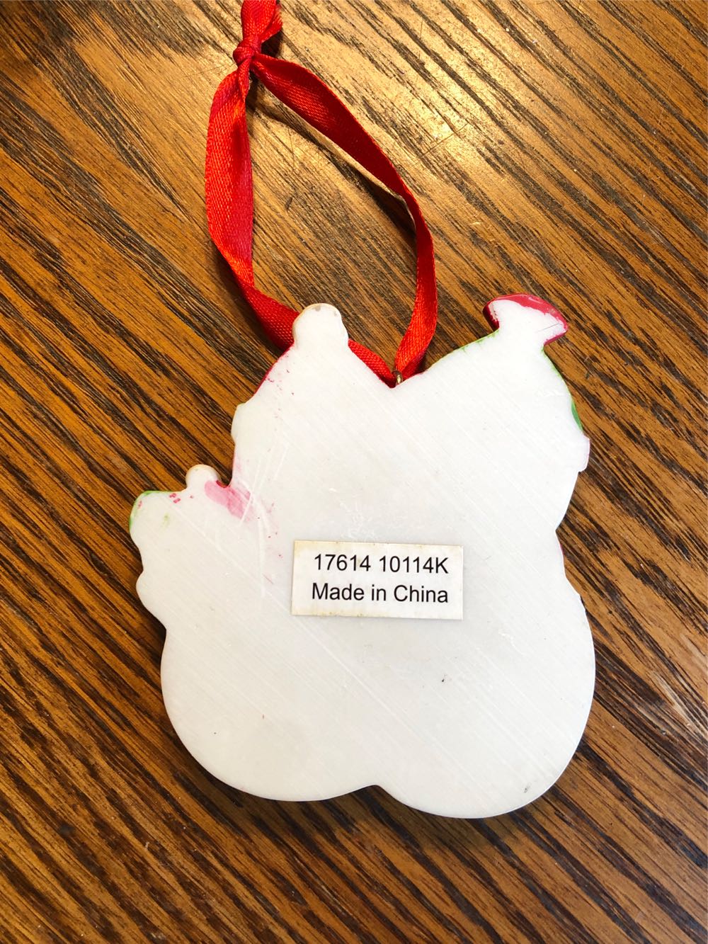 Personalized 2014  (Family) ornament collectible - Main Image 2