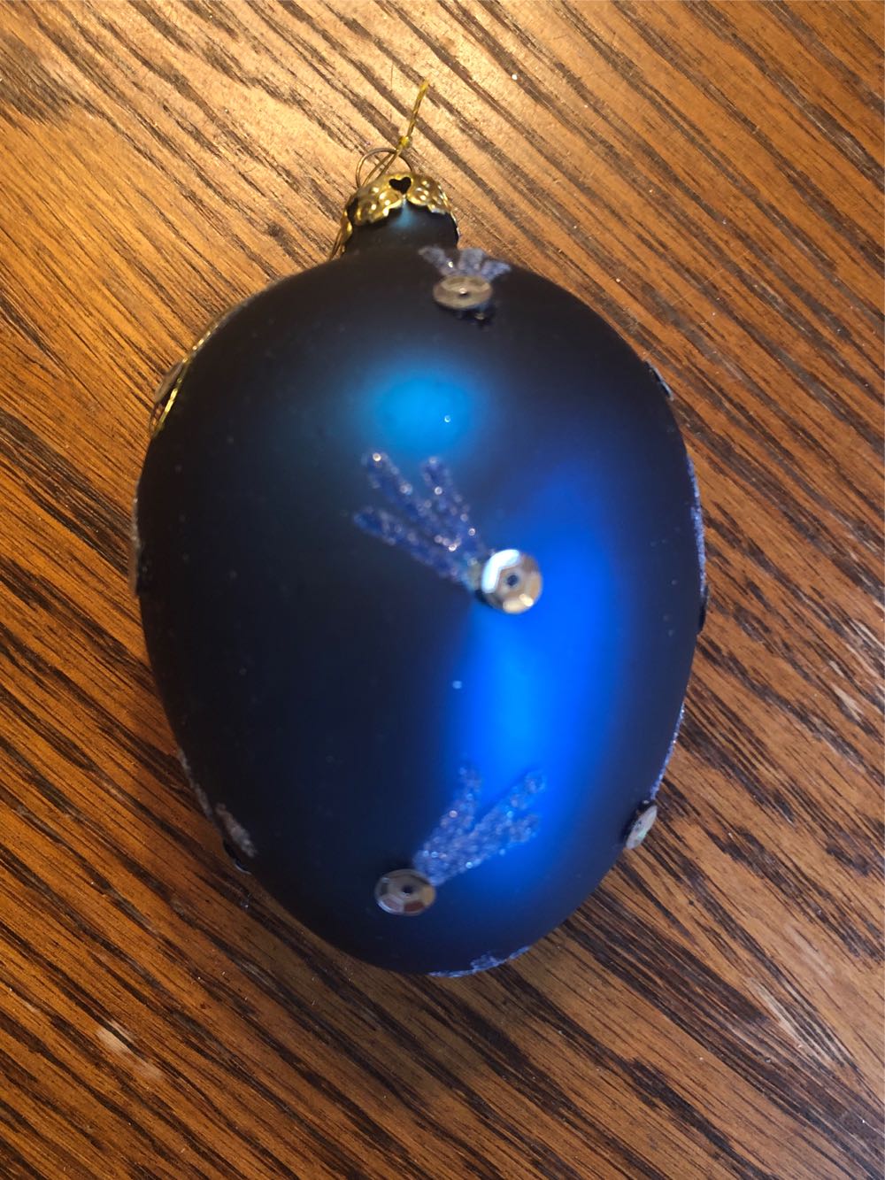 Glass Egg  ornament collectible - Main Image 2