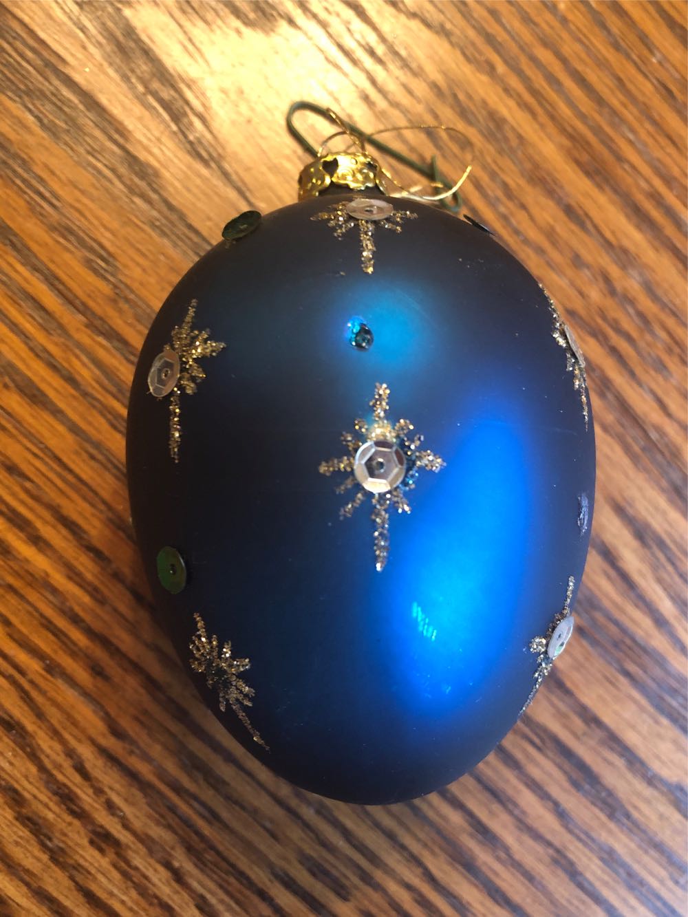 Glass Egg  ornament collectible - Main Image 2