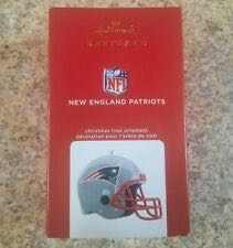 New England Patriots  |  Helmet w Sound - NFL (New England Patriots) ornament collectible [Barcode 763795640676] - Main Image 1