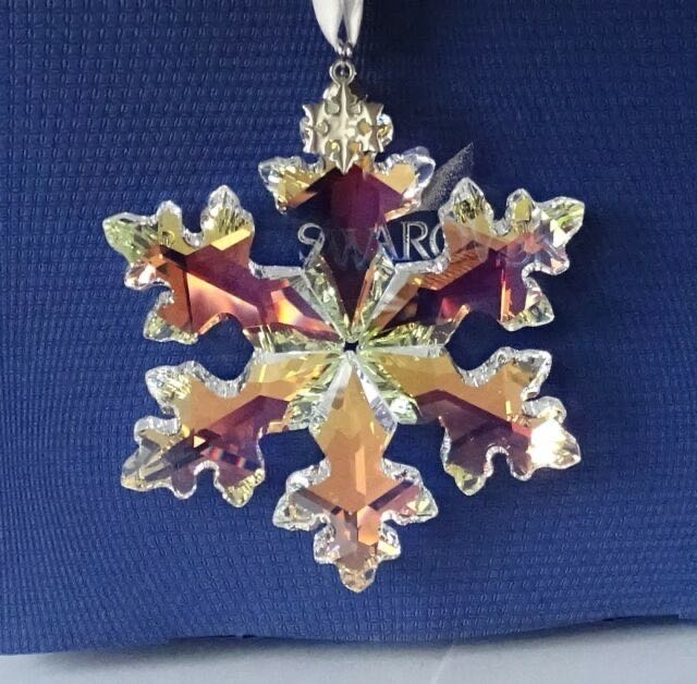 Swarovski 25th Anniversary Ornament Limited Edition - Swarovski Ornament (Snowflake) ornament collectible [Barcode 768549903571] - Main Image 2