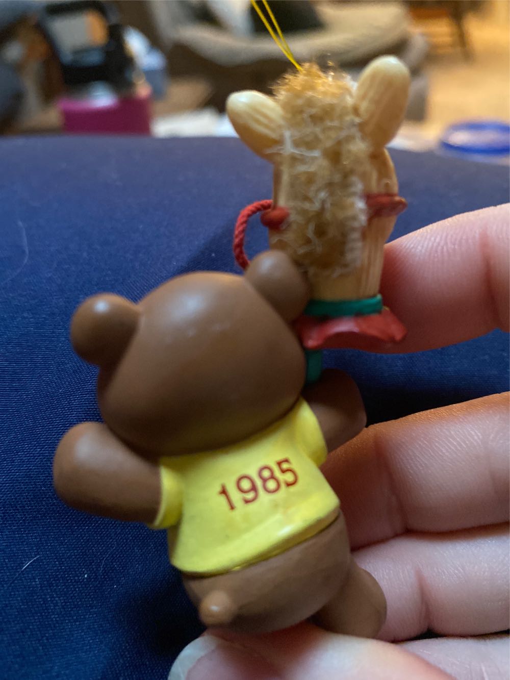 Baby Second Christmas 1985 - Family ornament collectible - Main Image 2