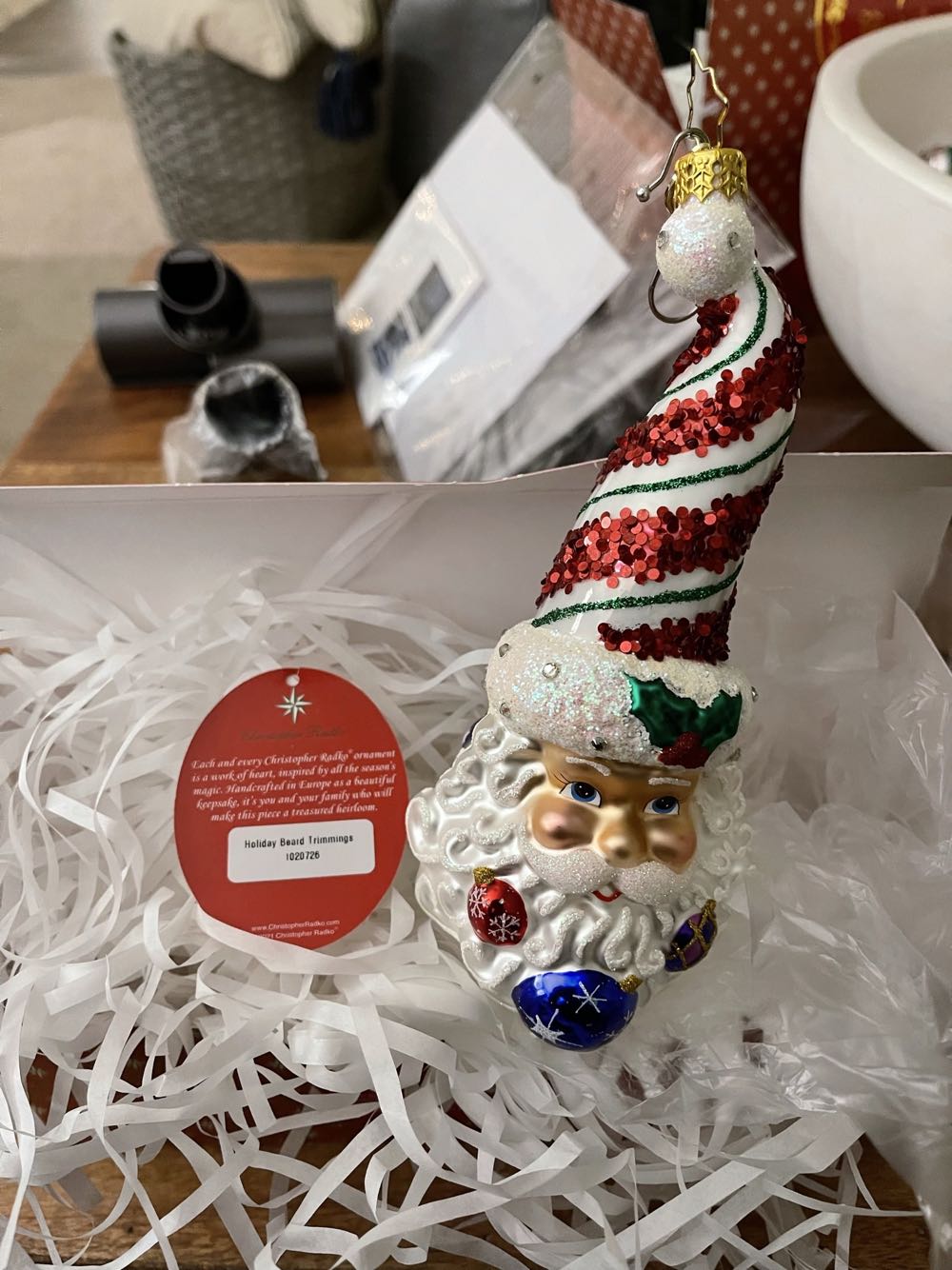 Holiday Beard Trimmings - 1020726 (Santa) ornament collectible - Main Image 2