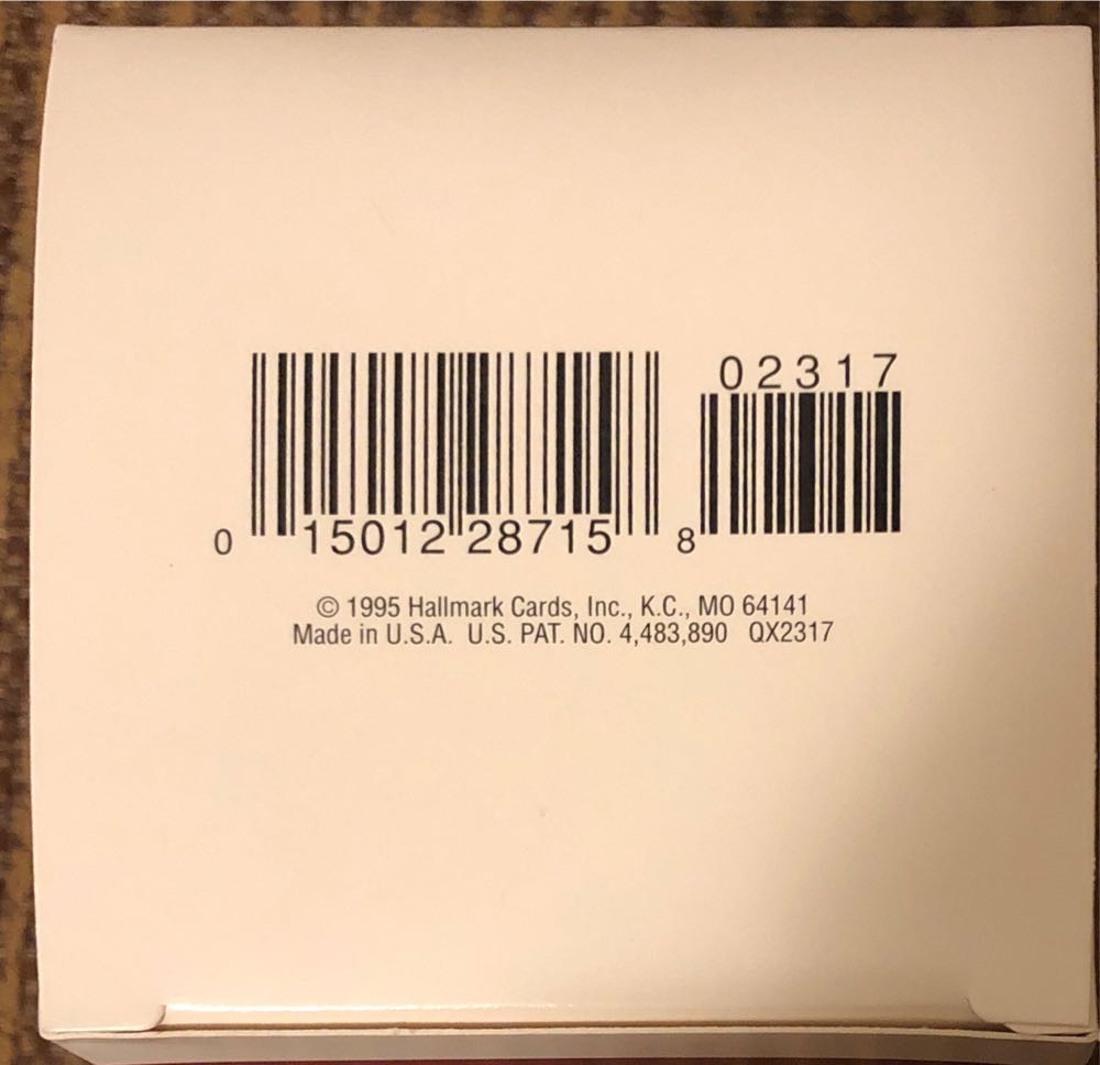 Baby’s First Christmas Baby Girl 1995 - Baby’s First Christmas (Baby’s First Christmas) ornament collectible [Barcode 015012287158] - Main Image 3