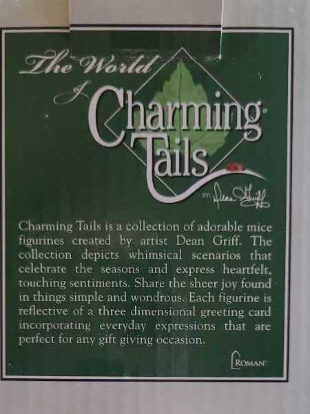 Hanging With My Gnomie  (Roman 134205 Charming Tails Mouse With Gnome Ornament 3-inch Height Resin) ornament collectible [Barcode 089945754476] - Main Image 2