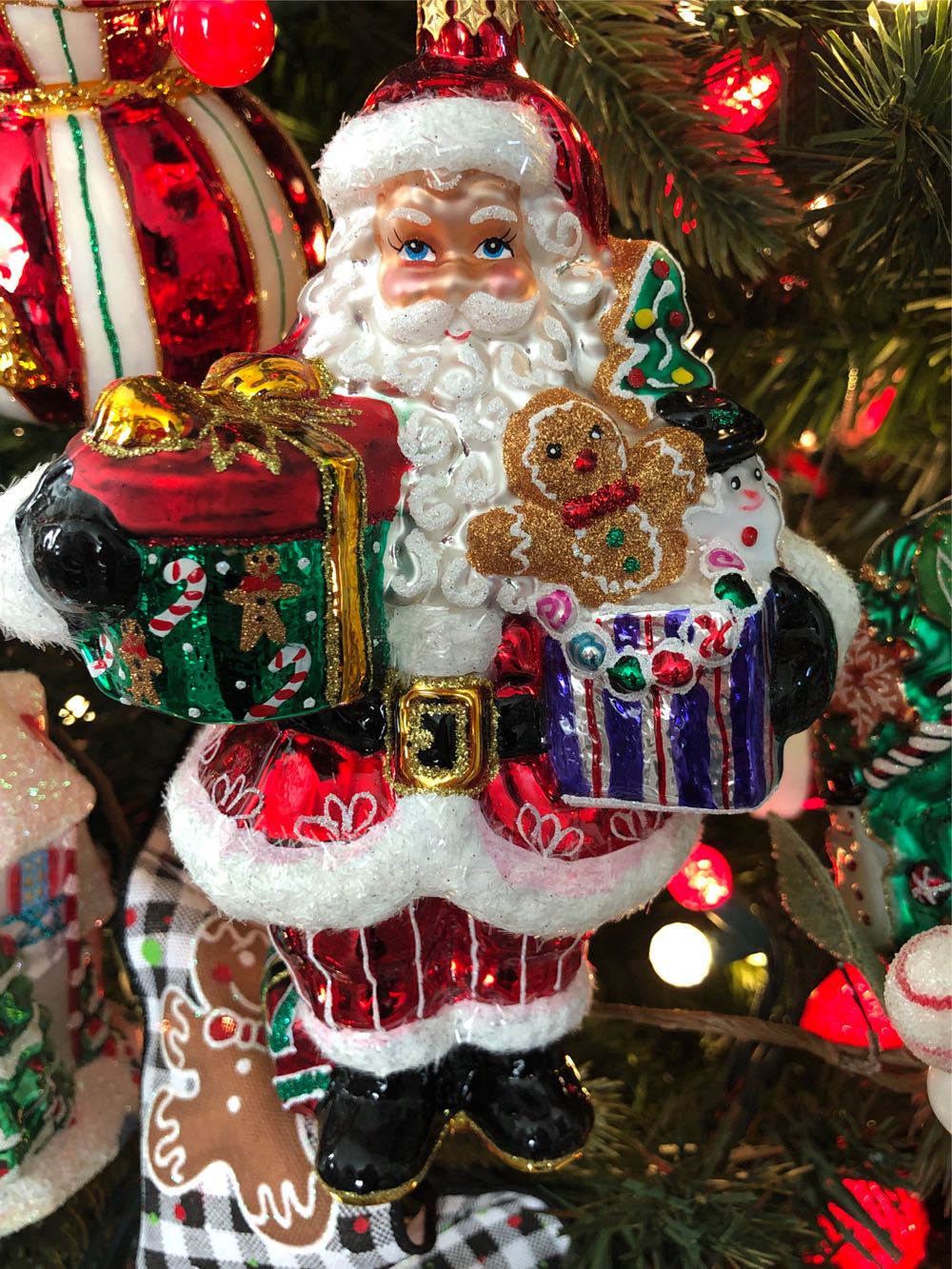 Sugar Craving Claus - Sweets ornament collectible - Main Image 1