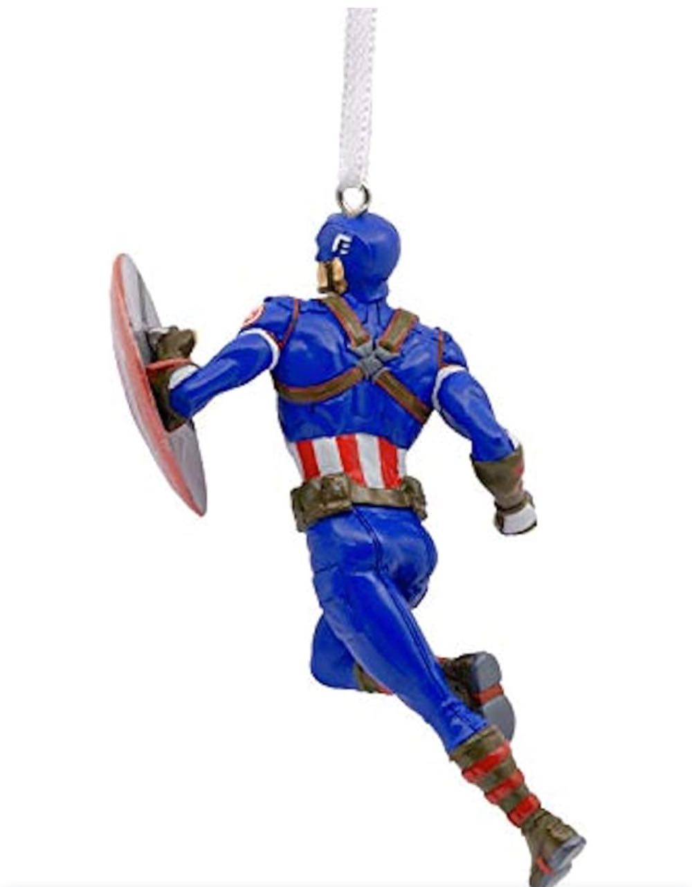 Captain America - Captain America (Marvel Comics) ornament collectible [Barcode 763795713677] - Main Image 2